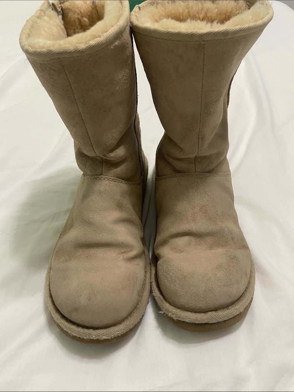 UGG Classic Tall Suede Boots in Tan